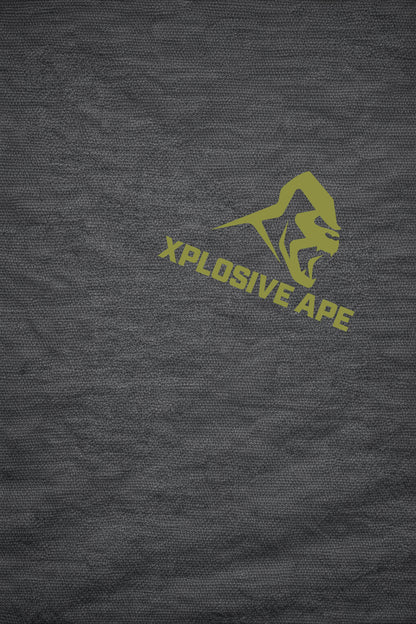 XAPE Garage Strength V2 String Hoodie - Charcoal