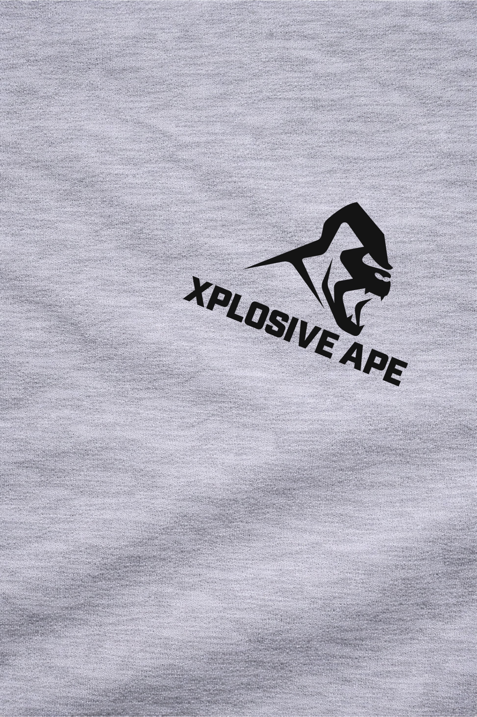XAPE Garage Strength V2 String Hoodie - Sports Grey