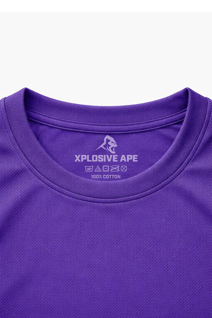 XAPE Graffiti Tech Tee - Purple