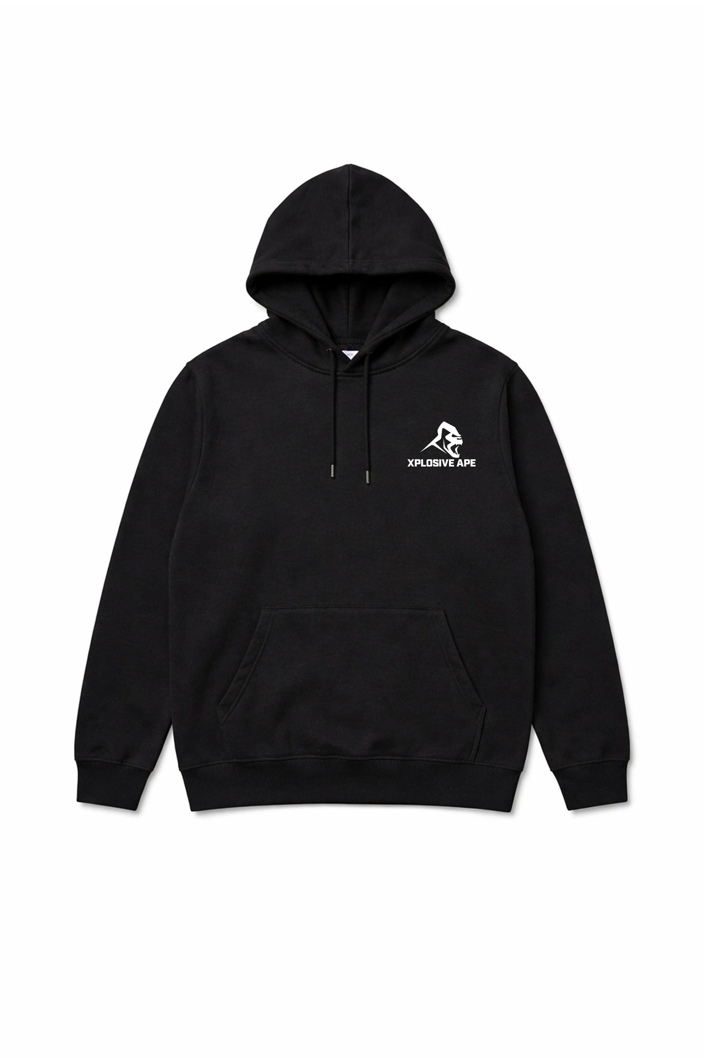 XAPE Graffiti V2 String Hoodie - Black