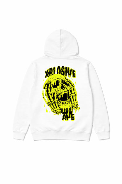 XAPE Grilled Cheese Hoodie - White