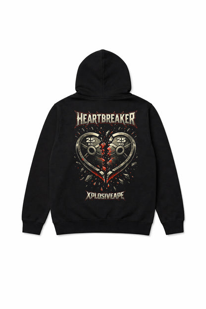 XAPE Heartbreak String Hoodie - Black