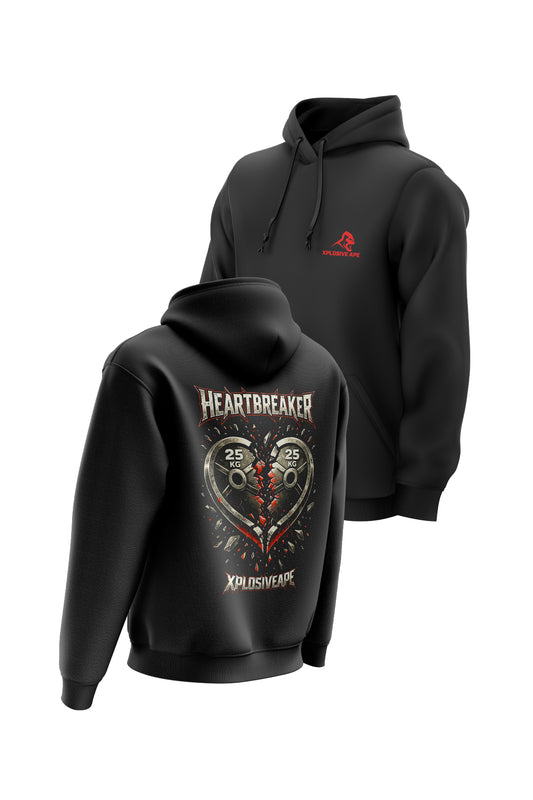 XAPE Heartbreak String Hoodie - Black