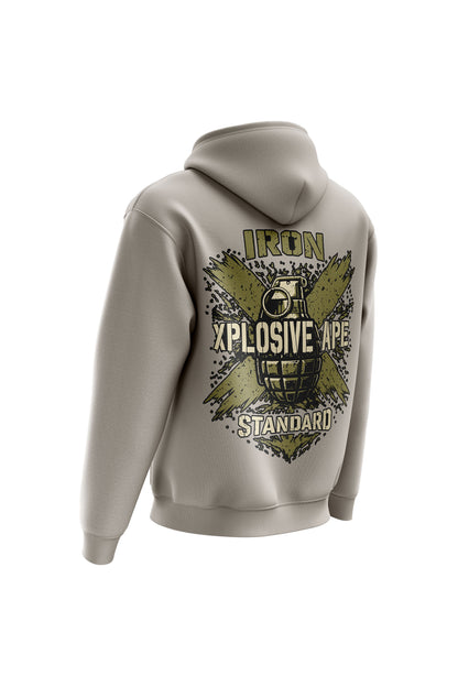 XAPE Iron Hoodie - Stone