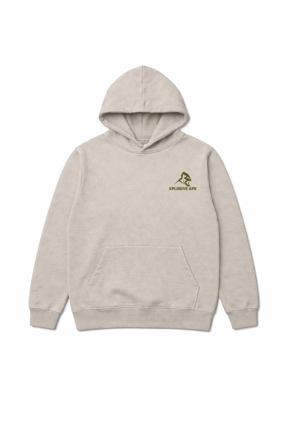 XAPE Iron Hoodie - Stone