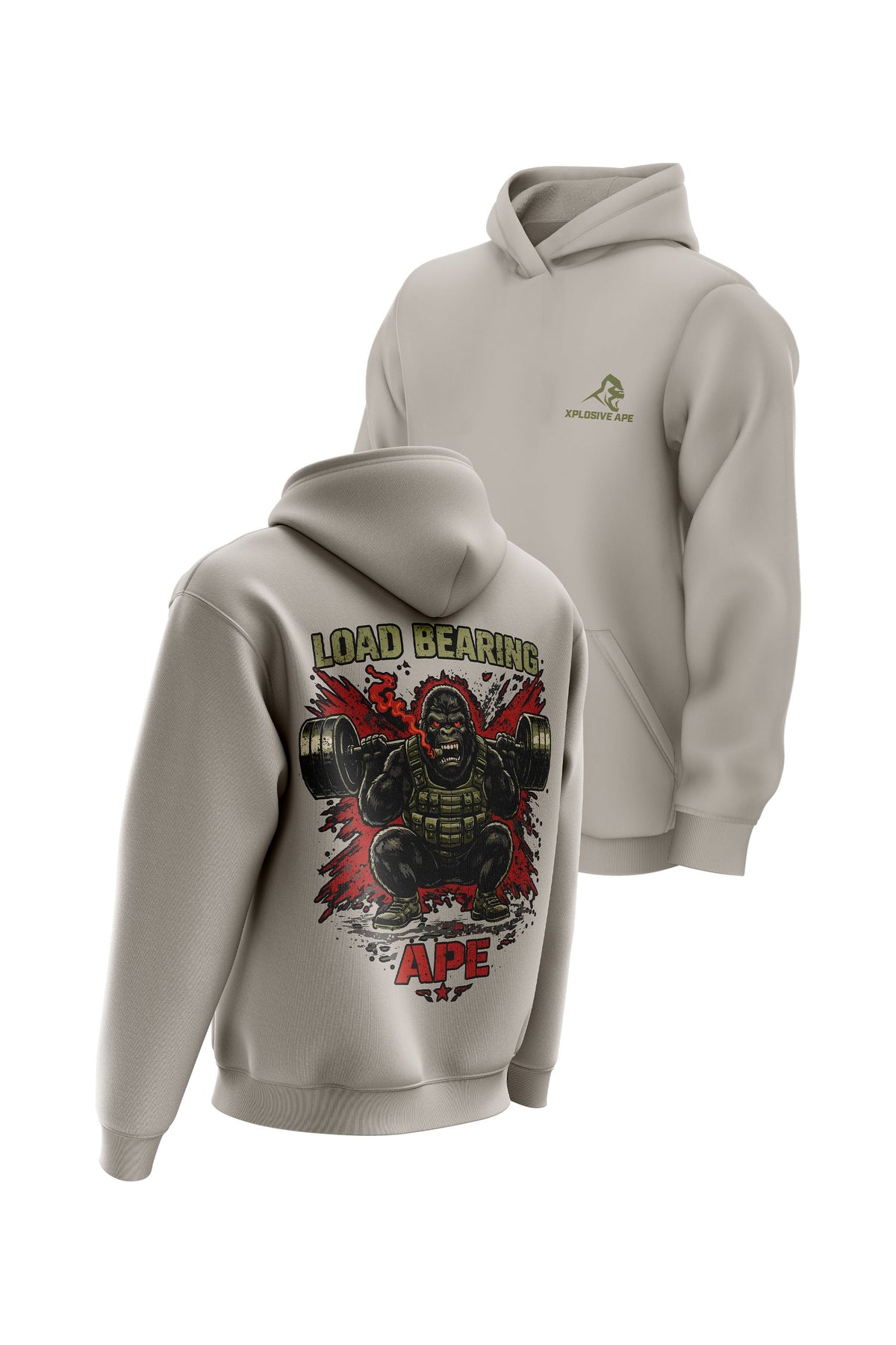 XAPE Load Hoodie - Stone