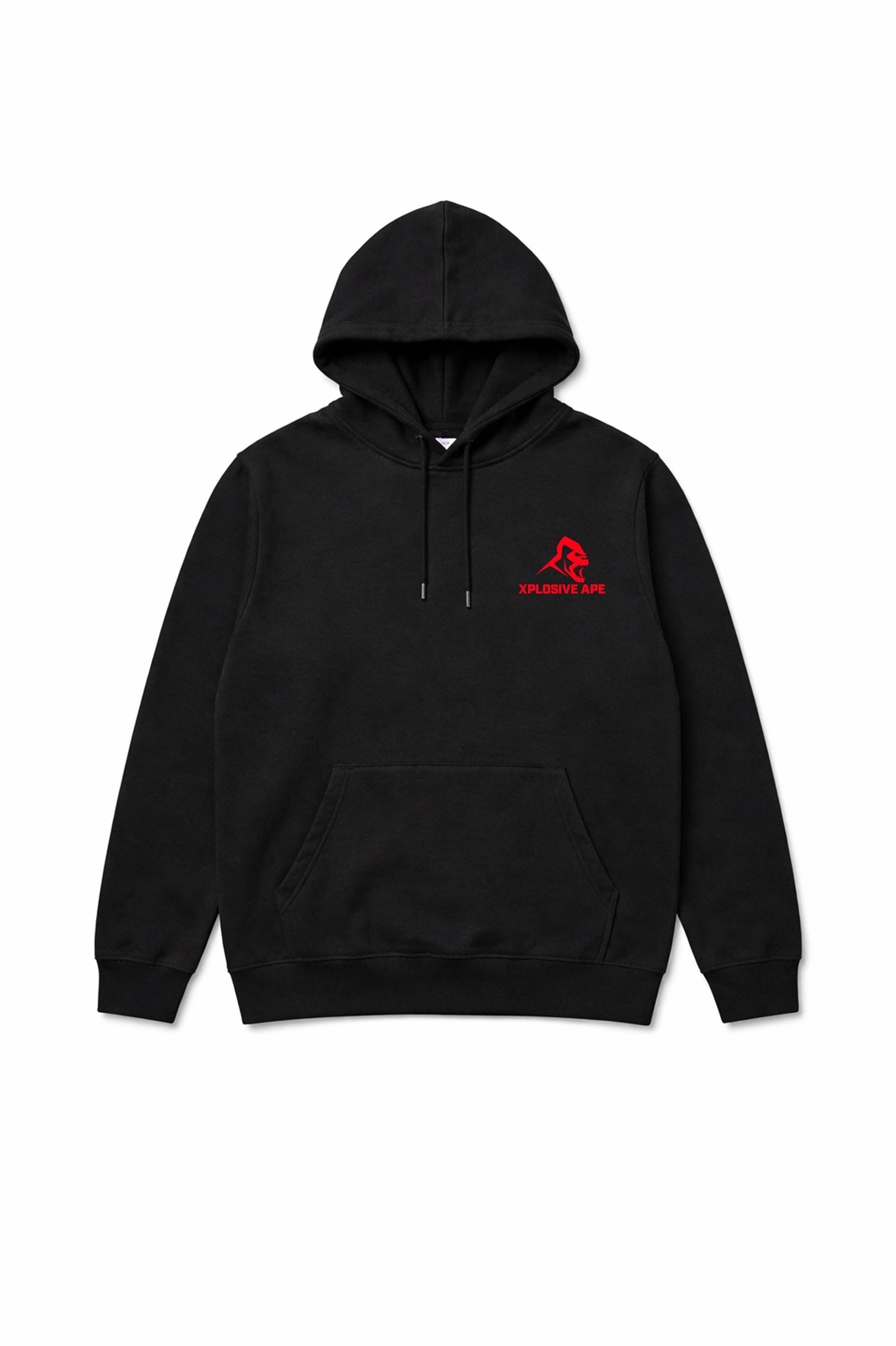 XAPE Love Hurts String Hoodie - Black