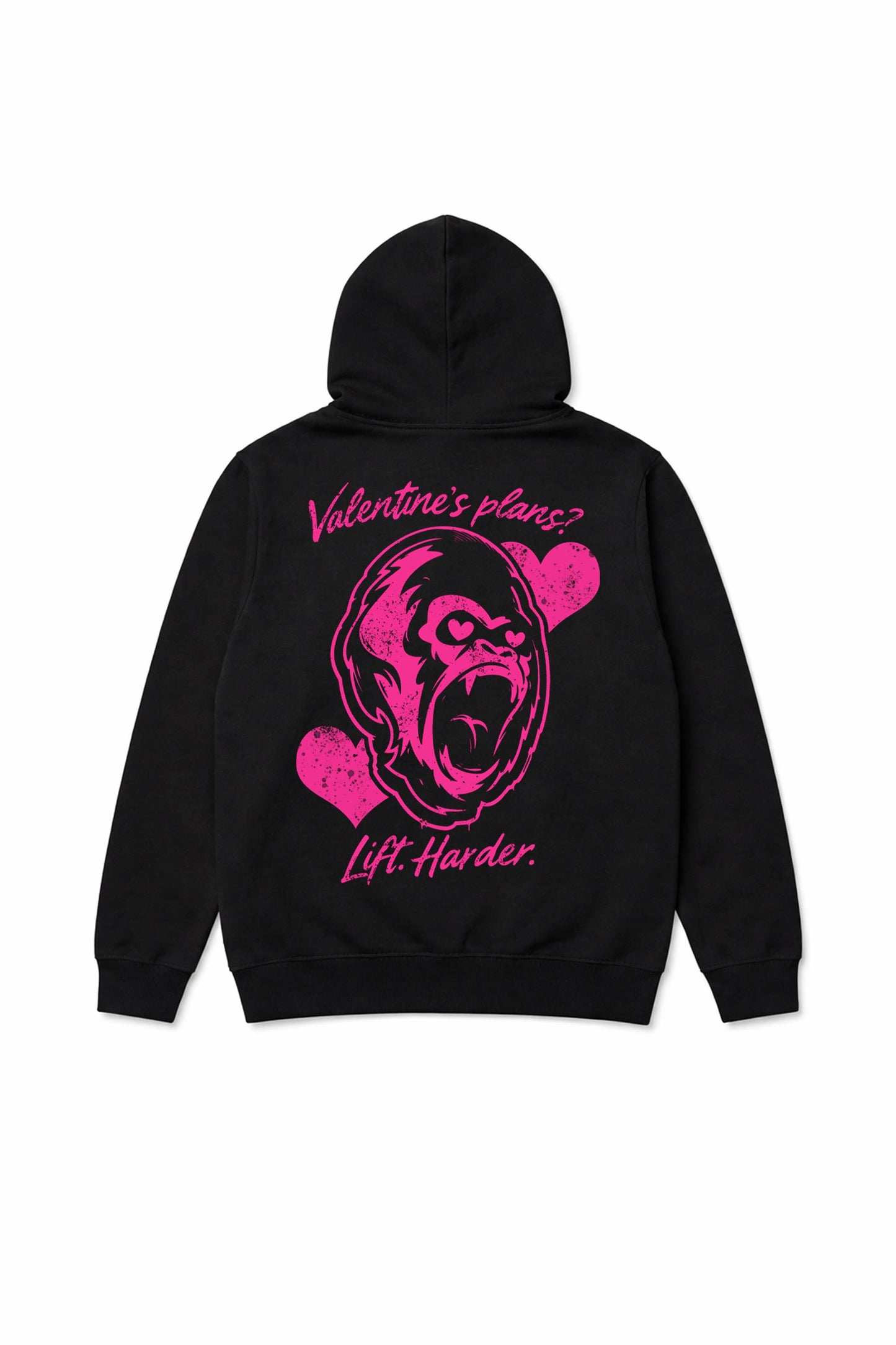 XAPE Lover String Hoodie - Black