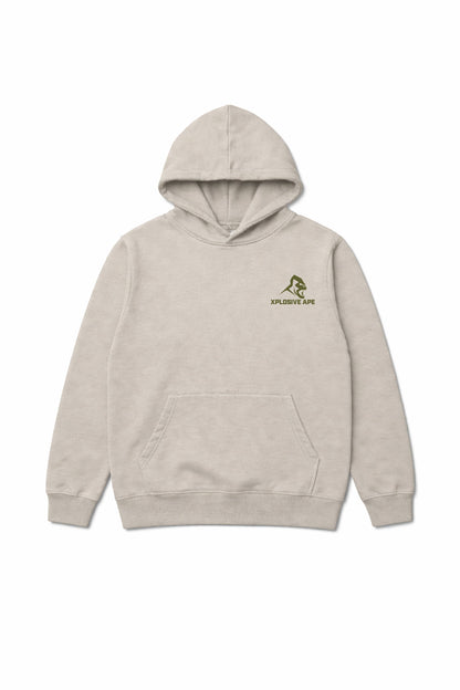 XAPE Objective Hoodie - Stone