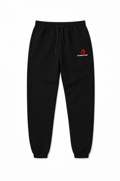XAPE Original Logo Joggers - Black