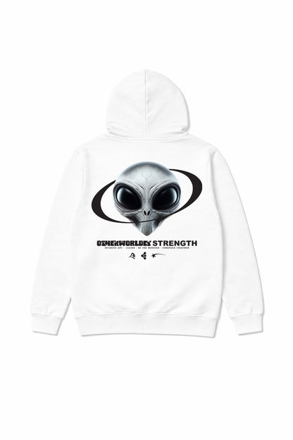 XAPE Otherworldly Strength Hoodie - White