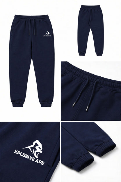 XAPE Prime Logo V2 Joggers - Navy
