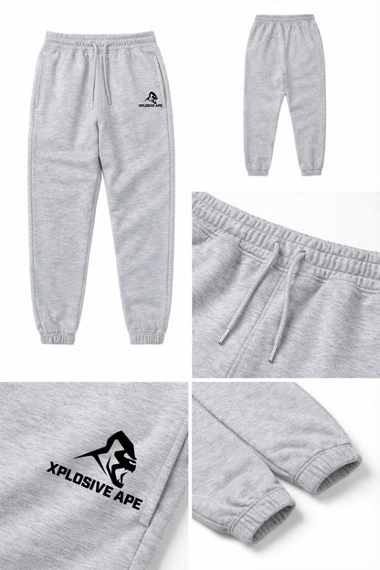 XAPE Prime Logo V2 Joggers - Sports Grey