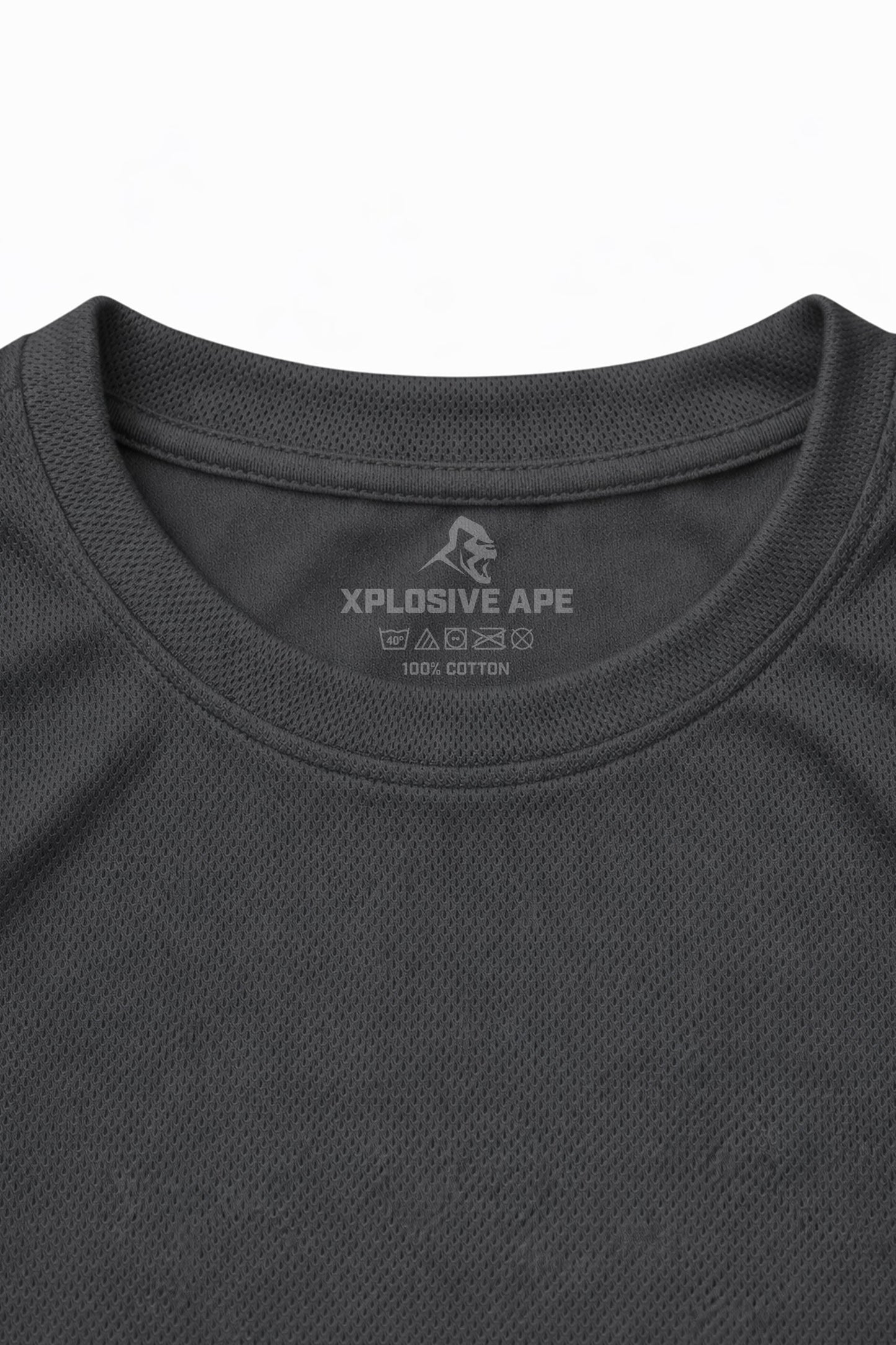 XAPE Prime Tech Tee - Charcoal