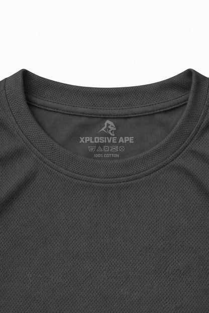 XAPE Prime Tech Tee - Charcoal