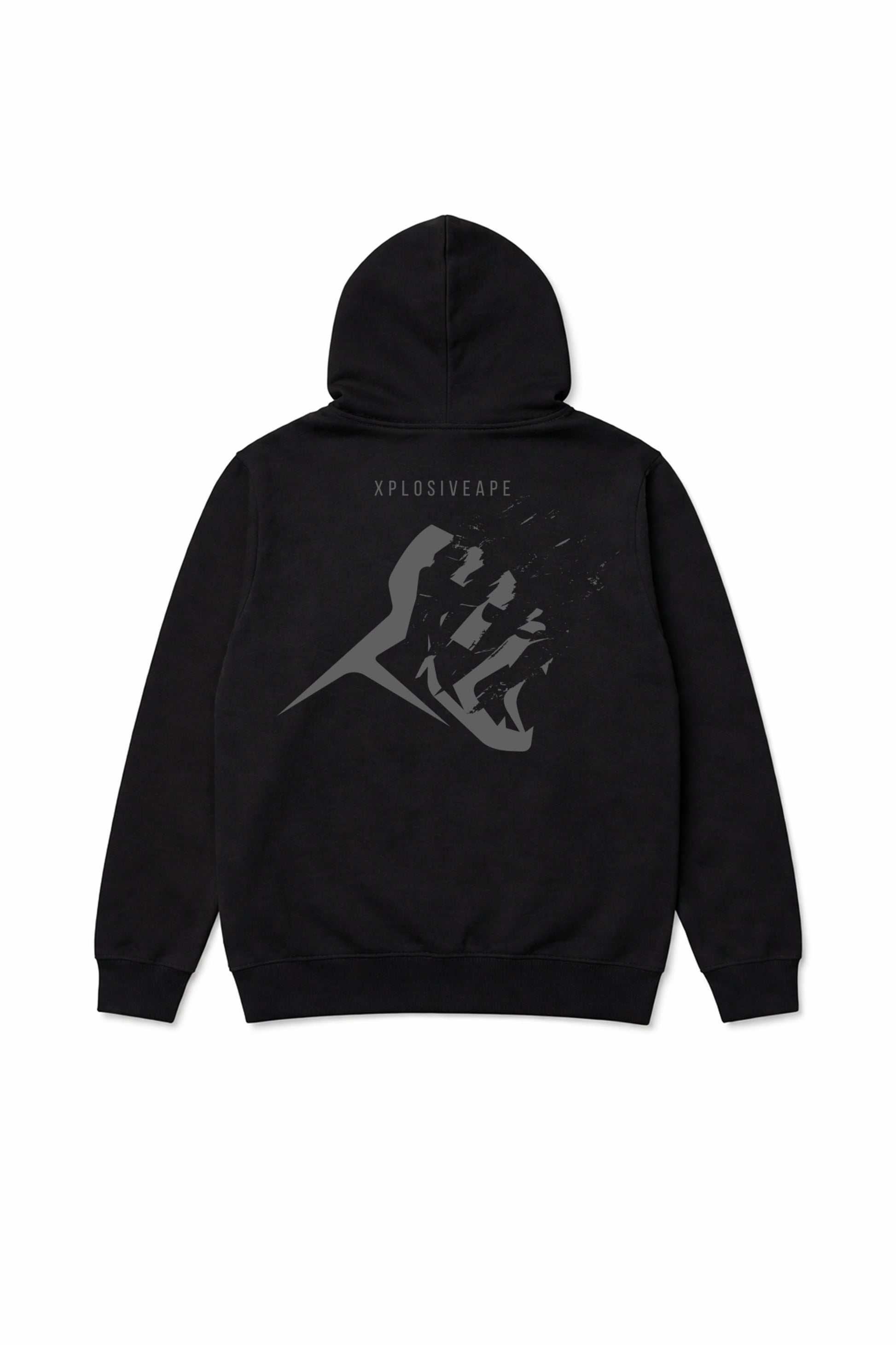 XAPE Rage Claw String Hoodie - Black