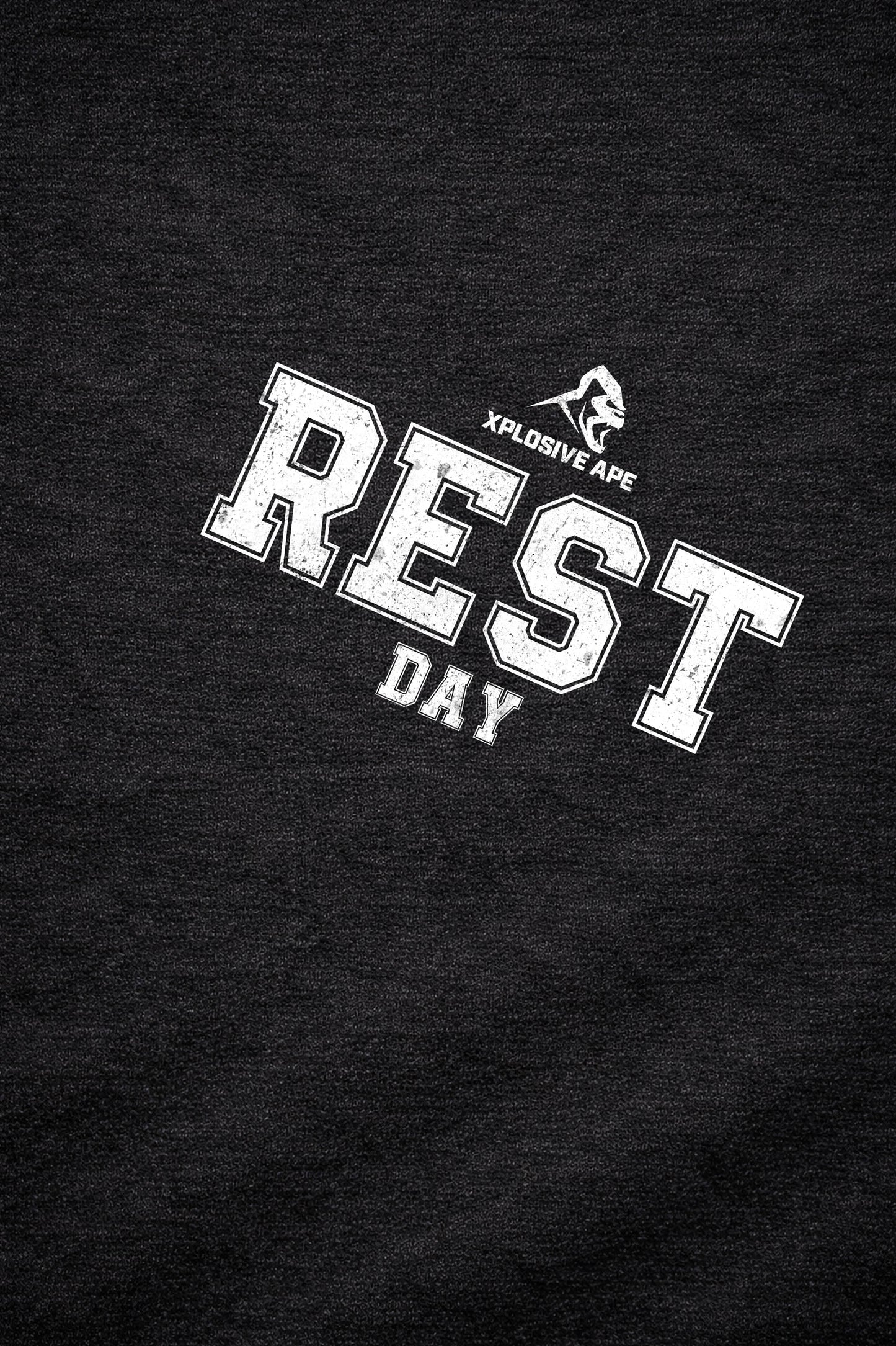 XAPE Rest Day V1 String Hoodie - Black