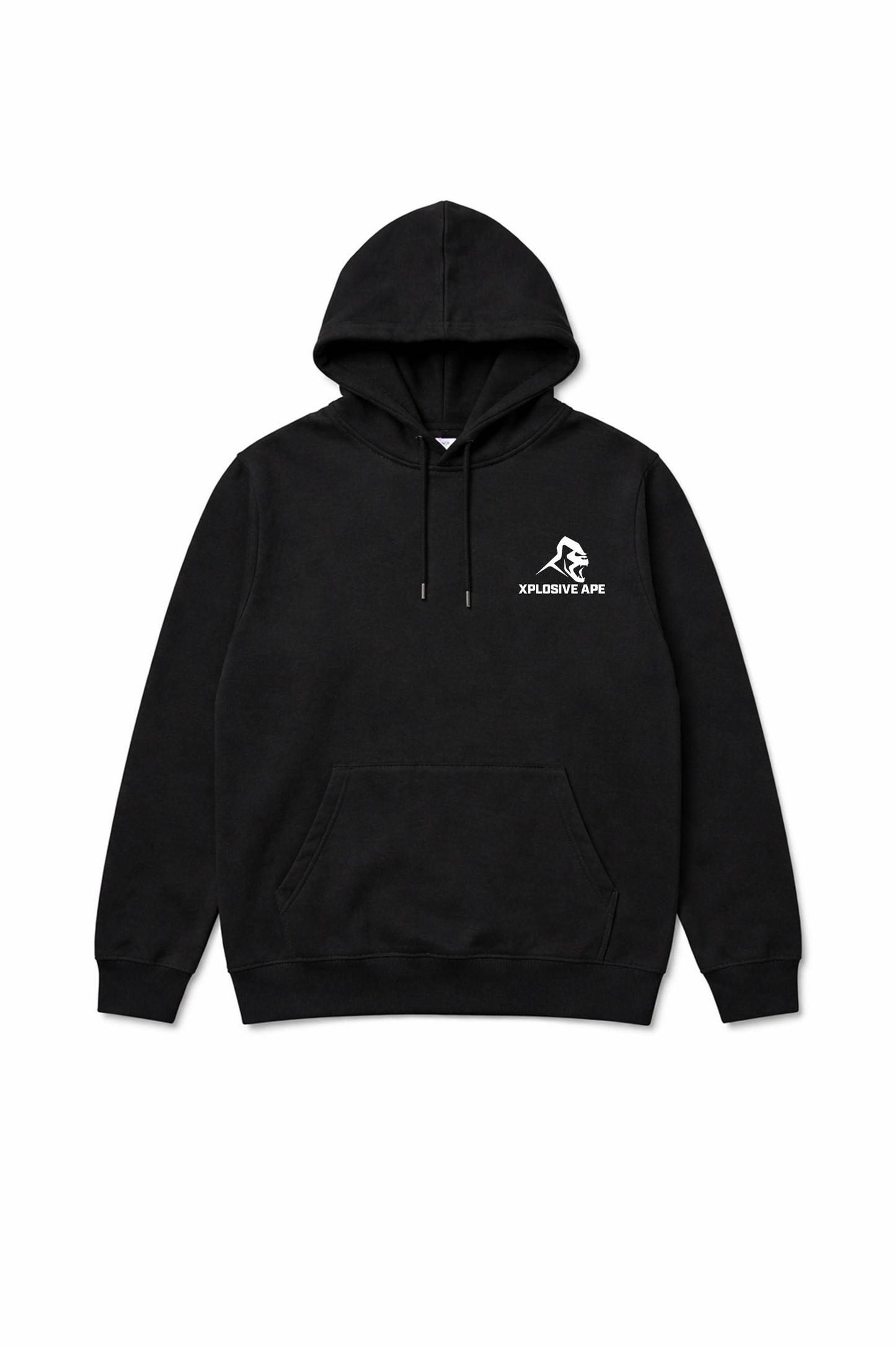 XAPE Ride or Die String Hoodie - Black