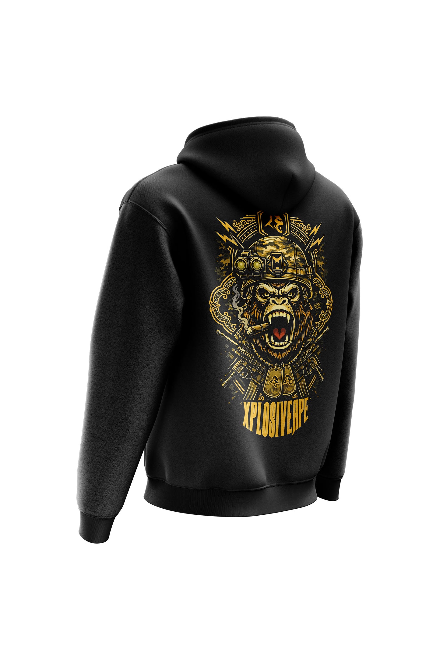 XAPE Shotgun Hoodie - Black