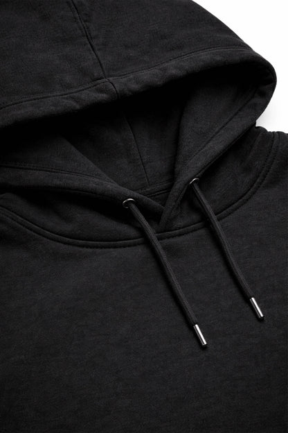 XAPE Shoulder Day V4 String Hoodie - Black