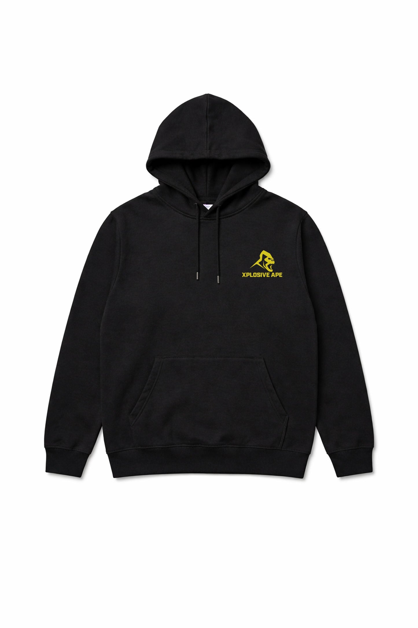 XAPE Sickness String Hoodie - Black