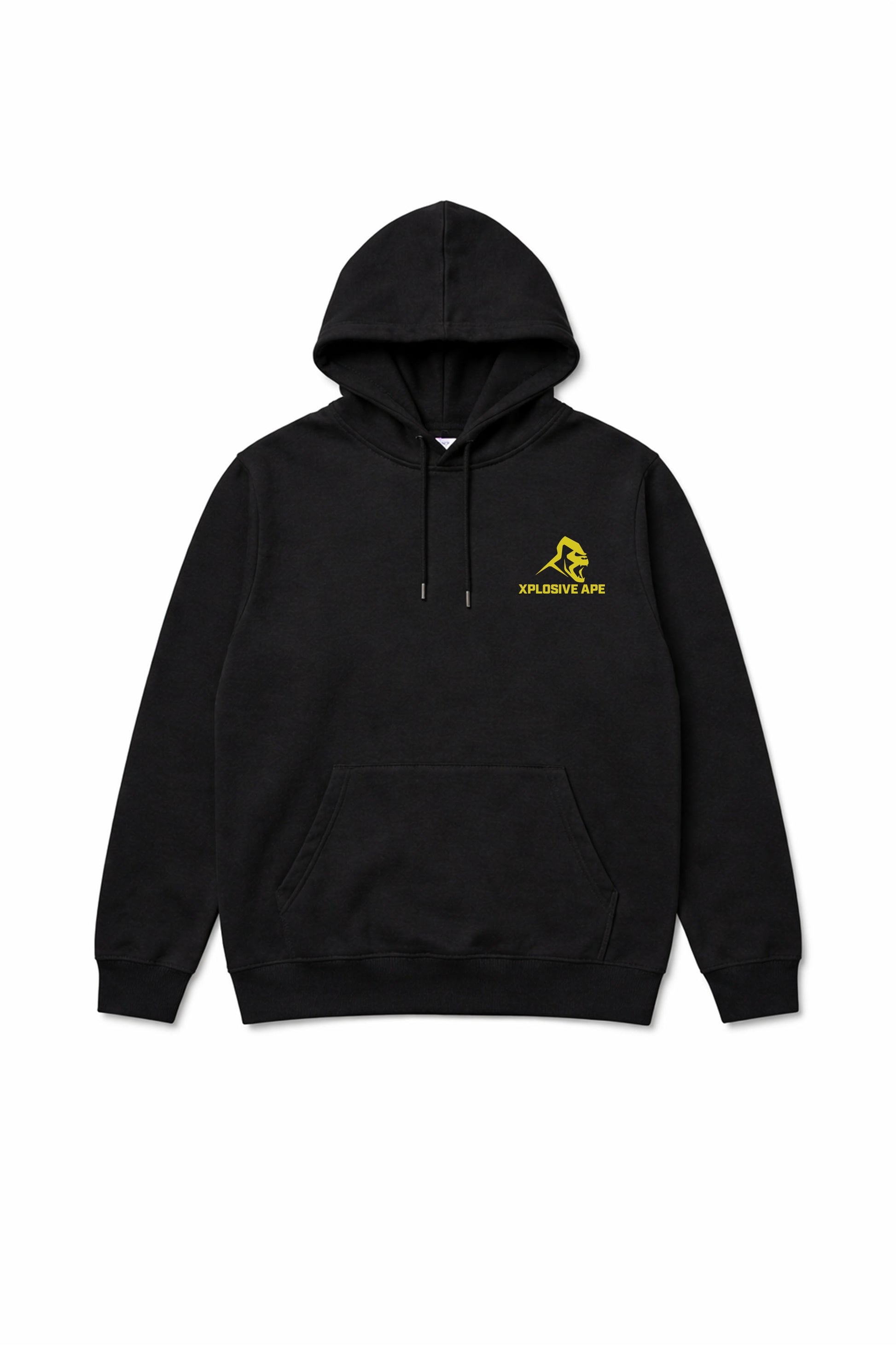 XAPE Sickness String Hoodie - Black