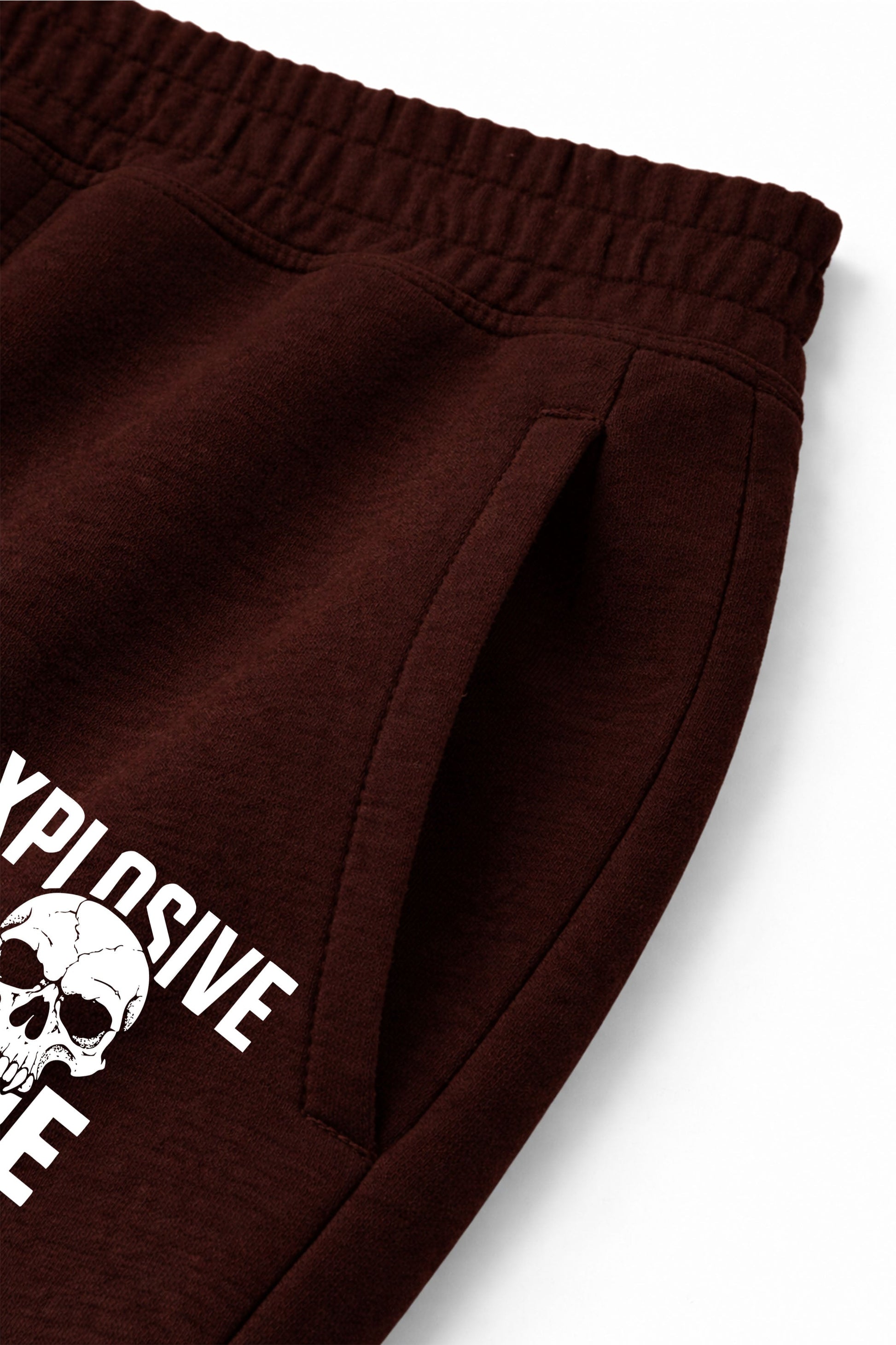 XAPE Skull Force Joggers - Chocolate