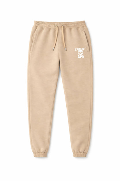 XAPE Skull Force Joggers - Sand