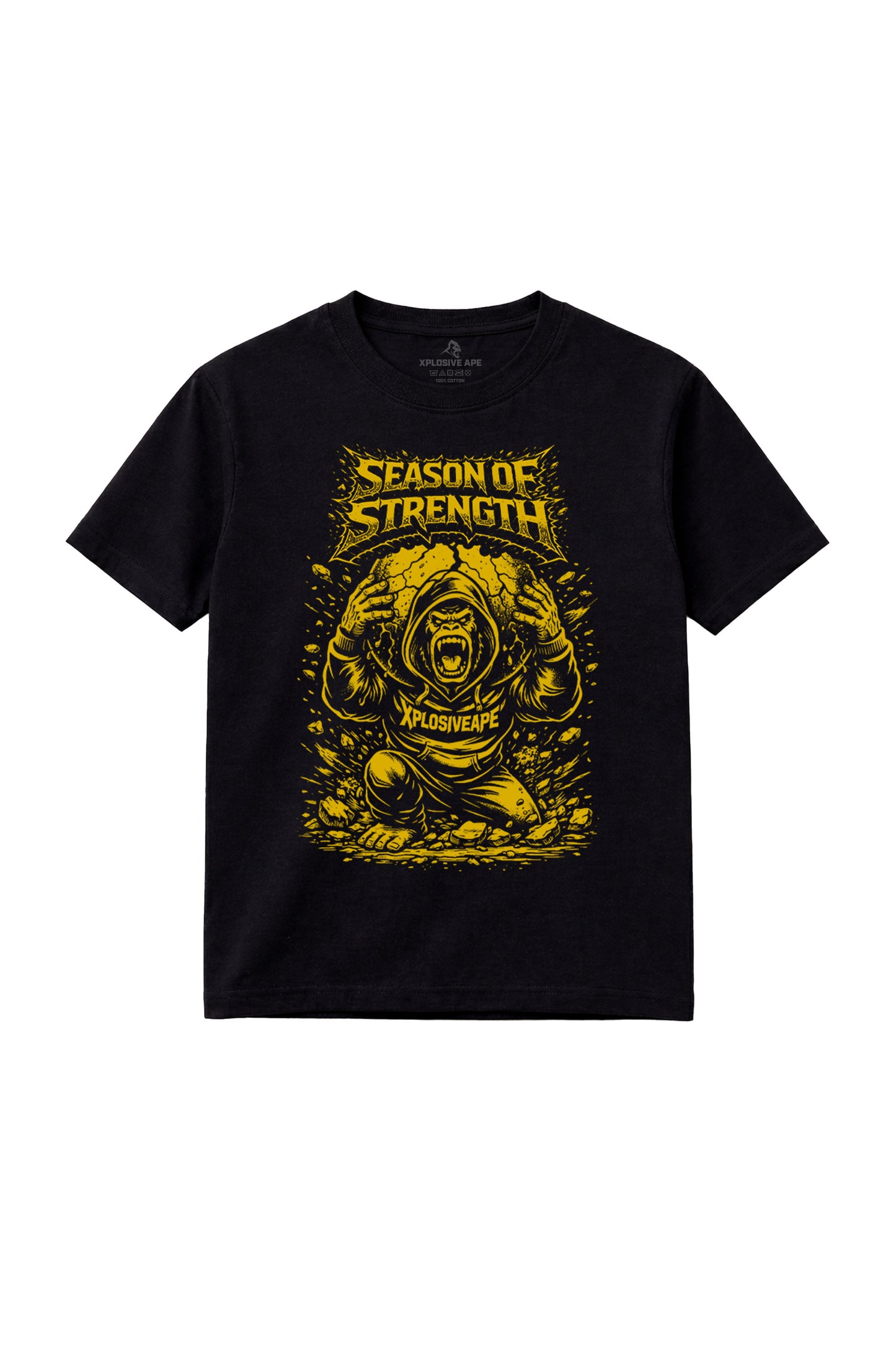 XAPE Strength Season V2 Tee - Black