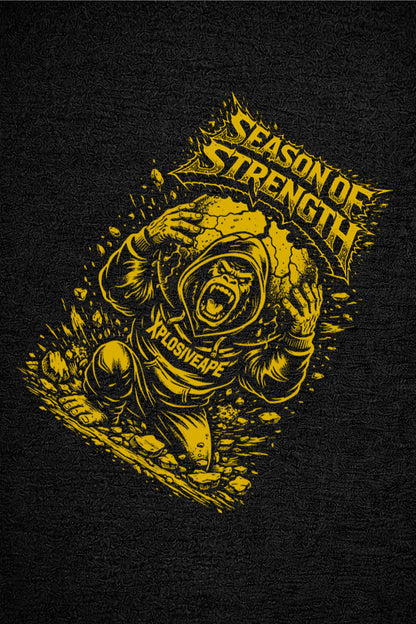 XAPE Strength Season V2 Tee - Black