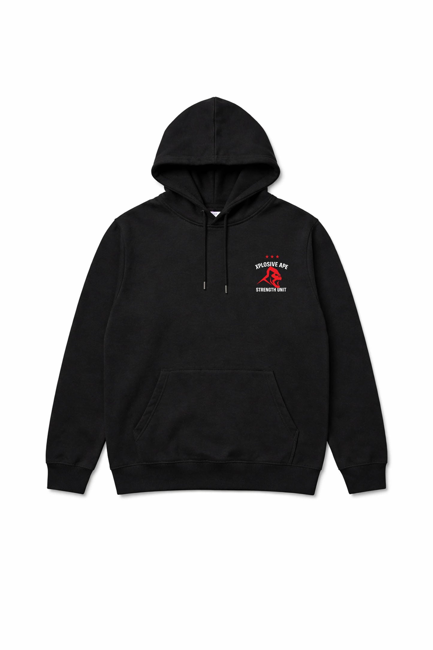 XAPE Strength Unit String Hoodie - Black
