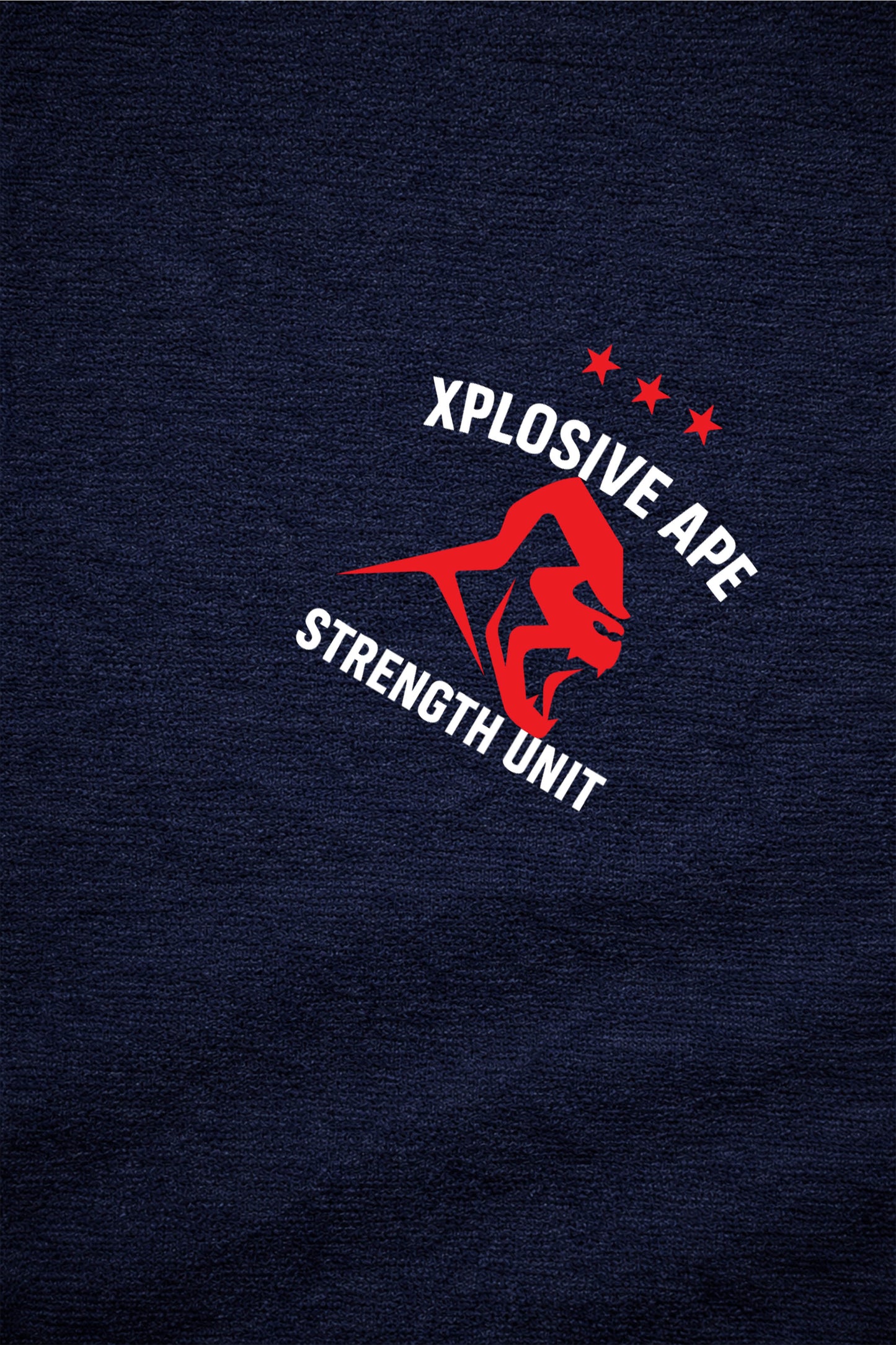 XAPE Strength Unit String Hoodie - Navy