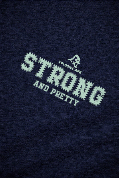 XAPE Strong And Pretty V1 String Hoodie - Navy
