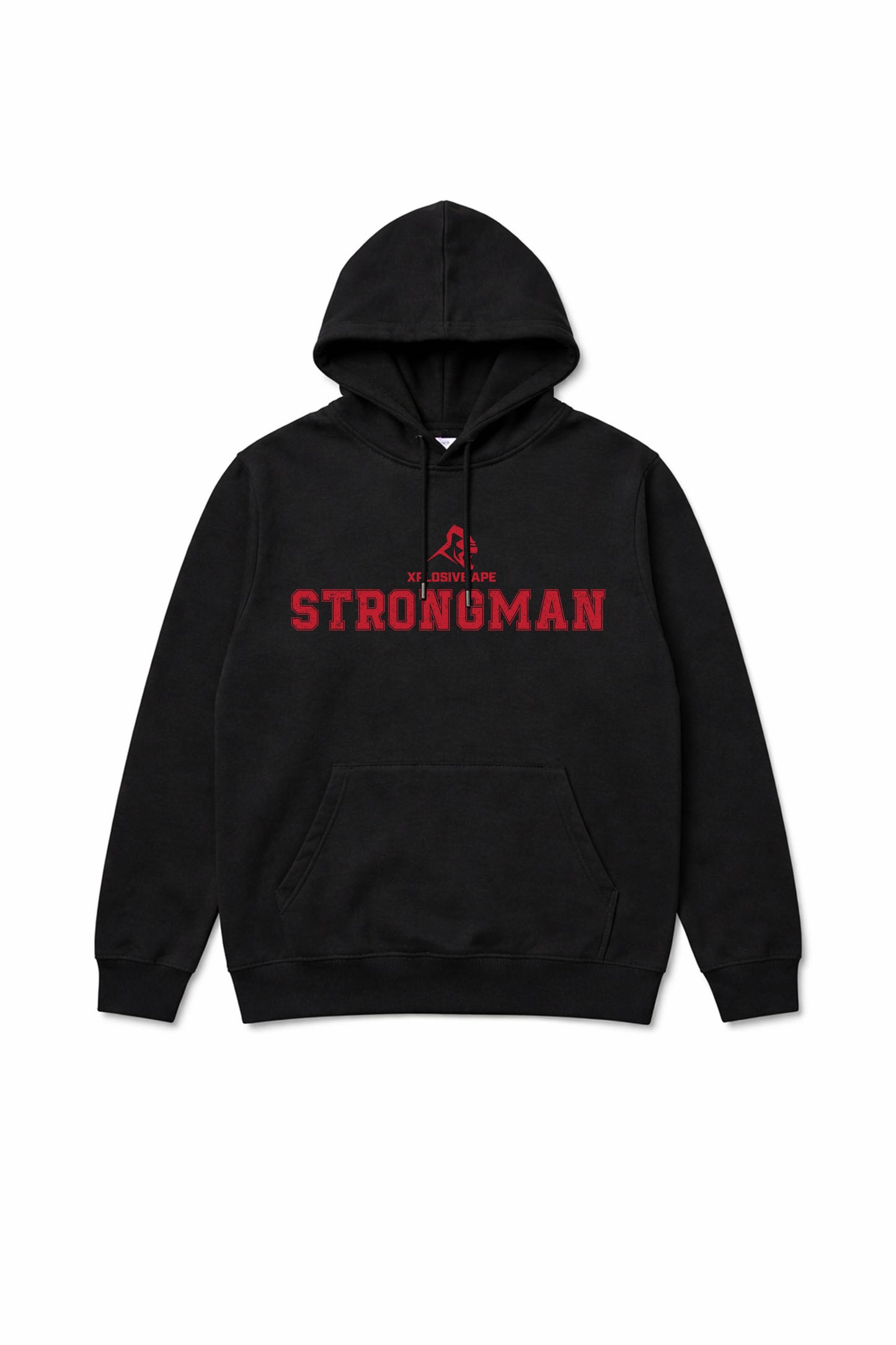 XAPE Strongman V1 String Hoodie - Black