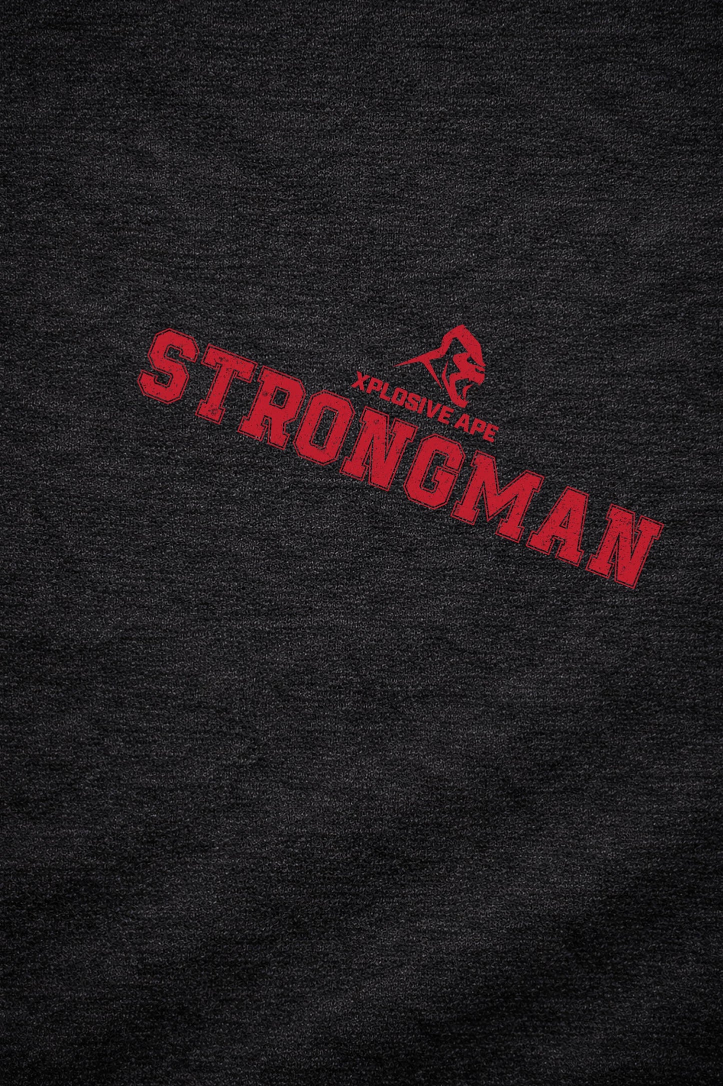 XAPE Strongman V1 String Hoodie - Black