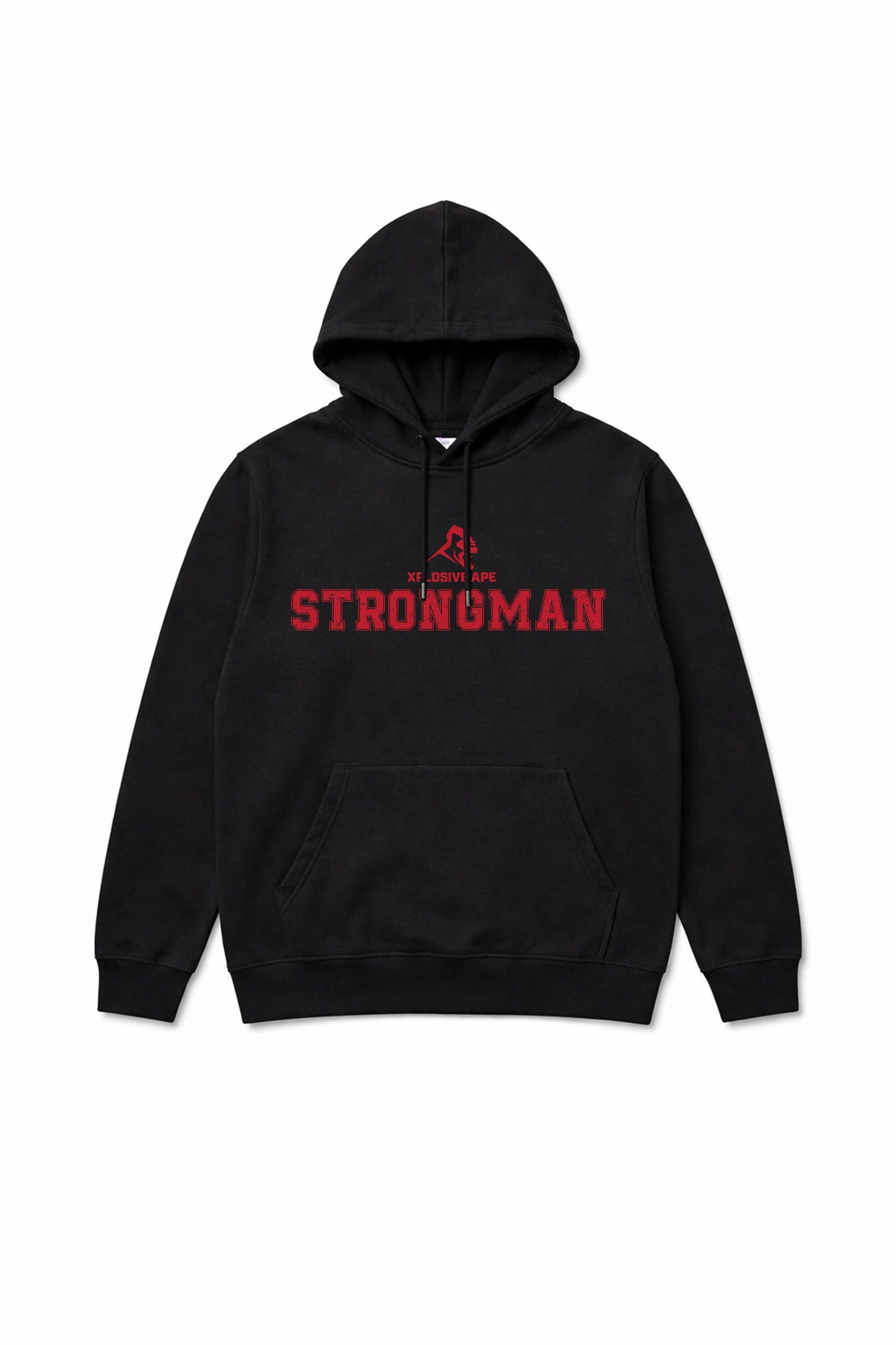 XAPE Strongman V1 String Hoodie - Black