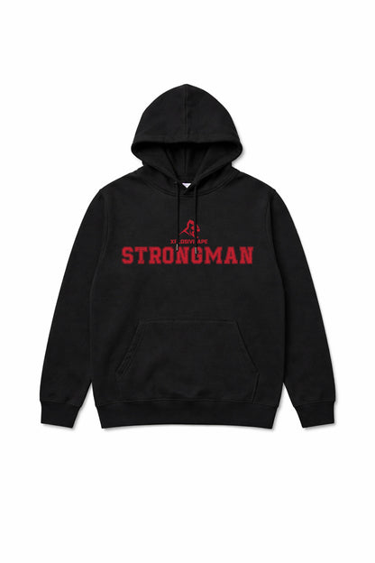 XAPE Strongman V1 String Hoodie - Black