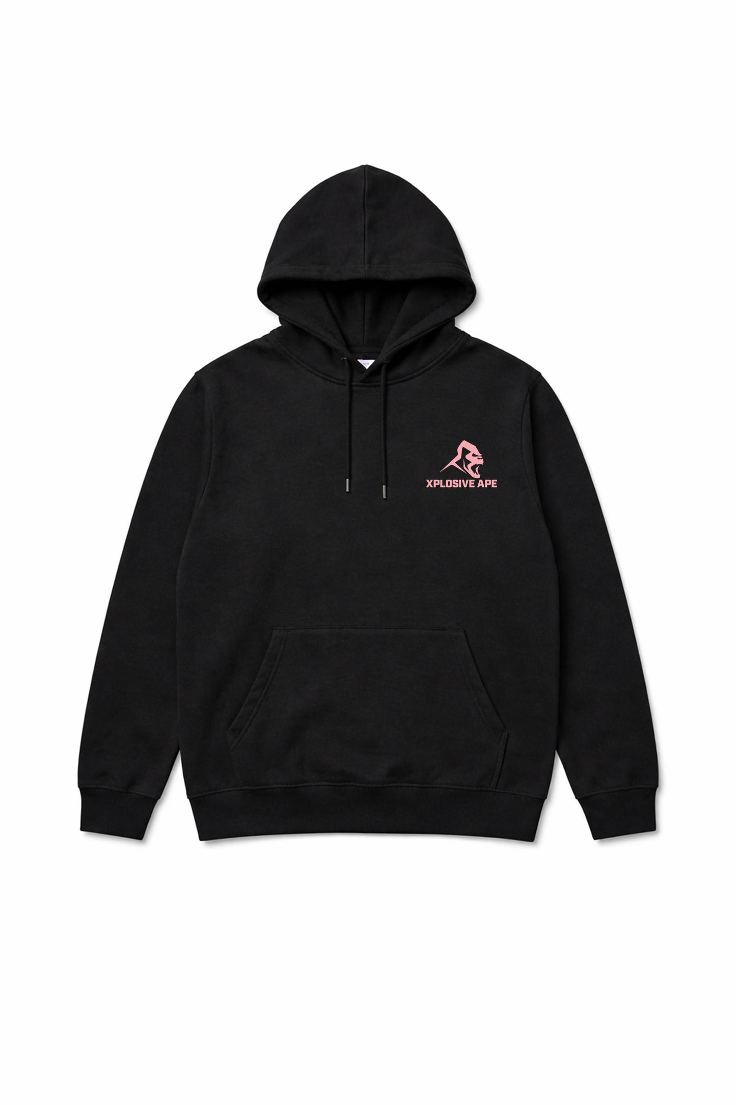 XAPE Swole Mate String Hoodie - Black