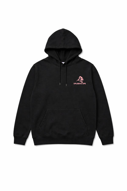 XAPE Swole Mate String Hoodie - Black
