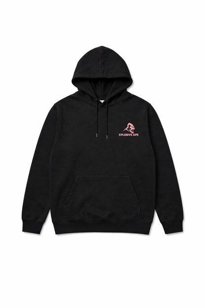 XAPE Swole Mate String Hoodie - Black