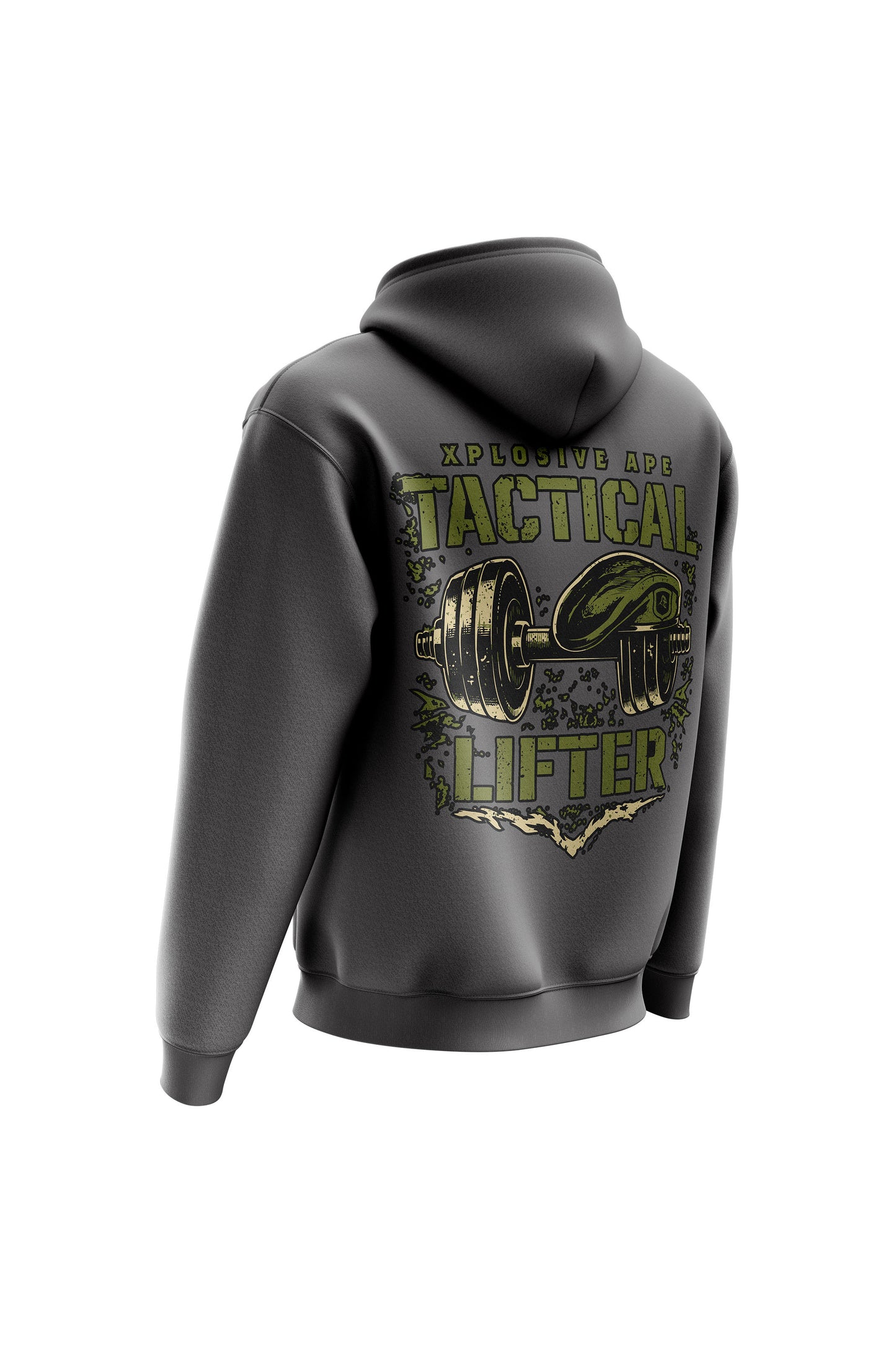 XAPE Tactical Hoodie - Charcoal