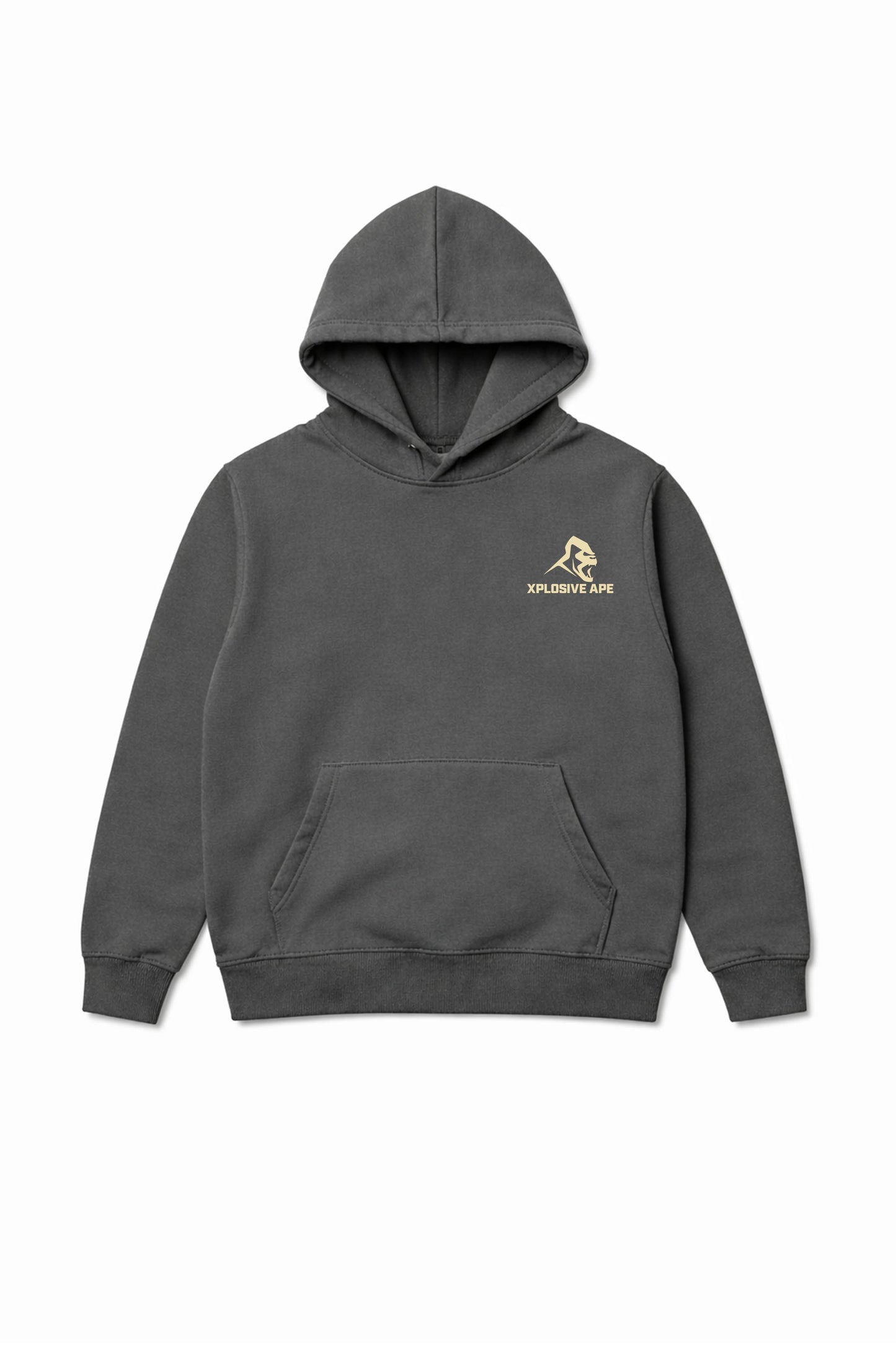 XAPE Tag Hoodie - Charcoal