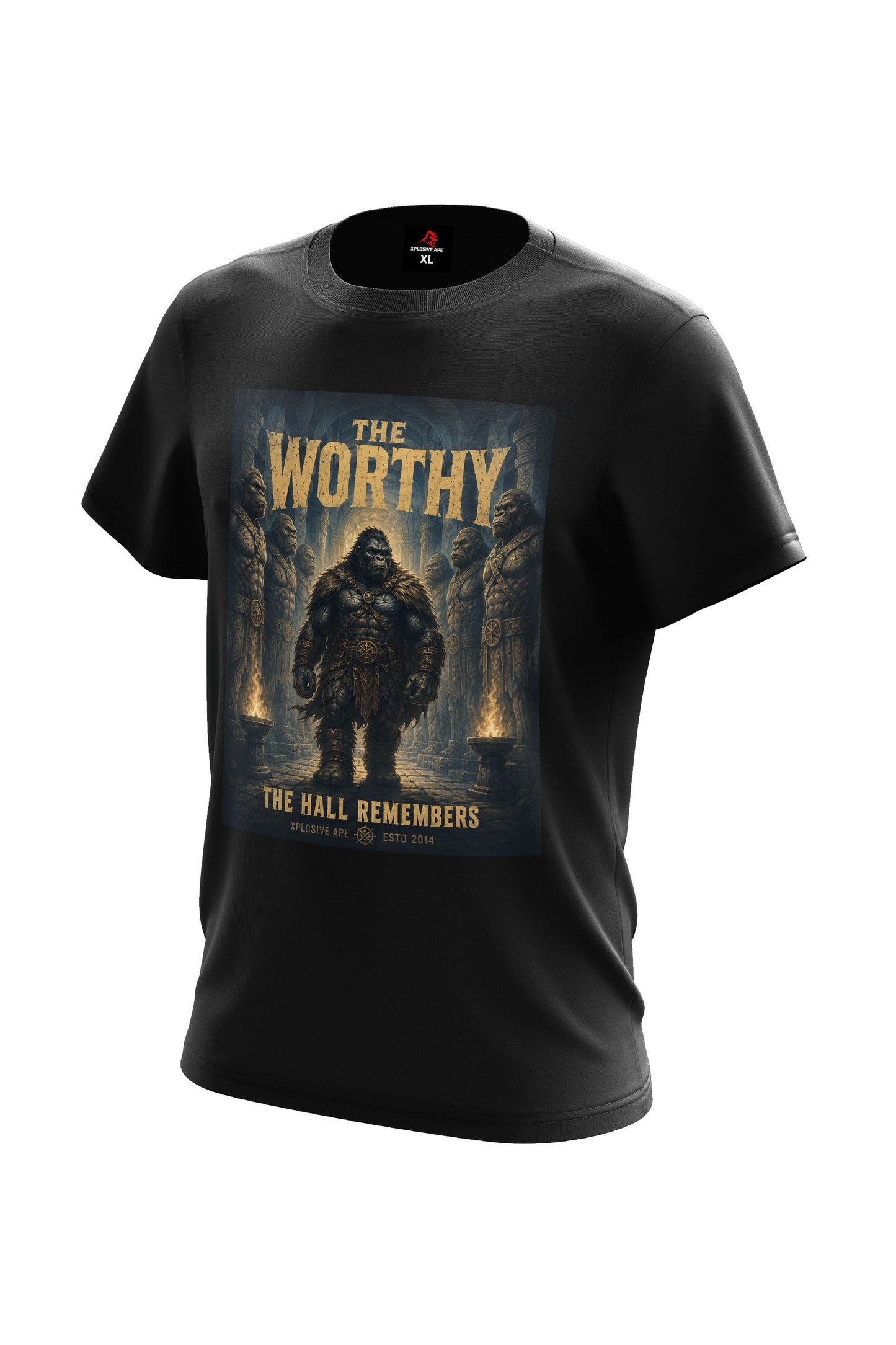 XAPE The Worthy Tee - Black