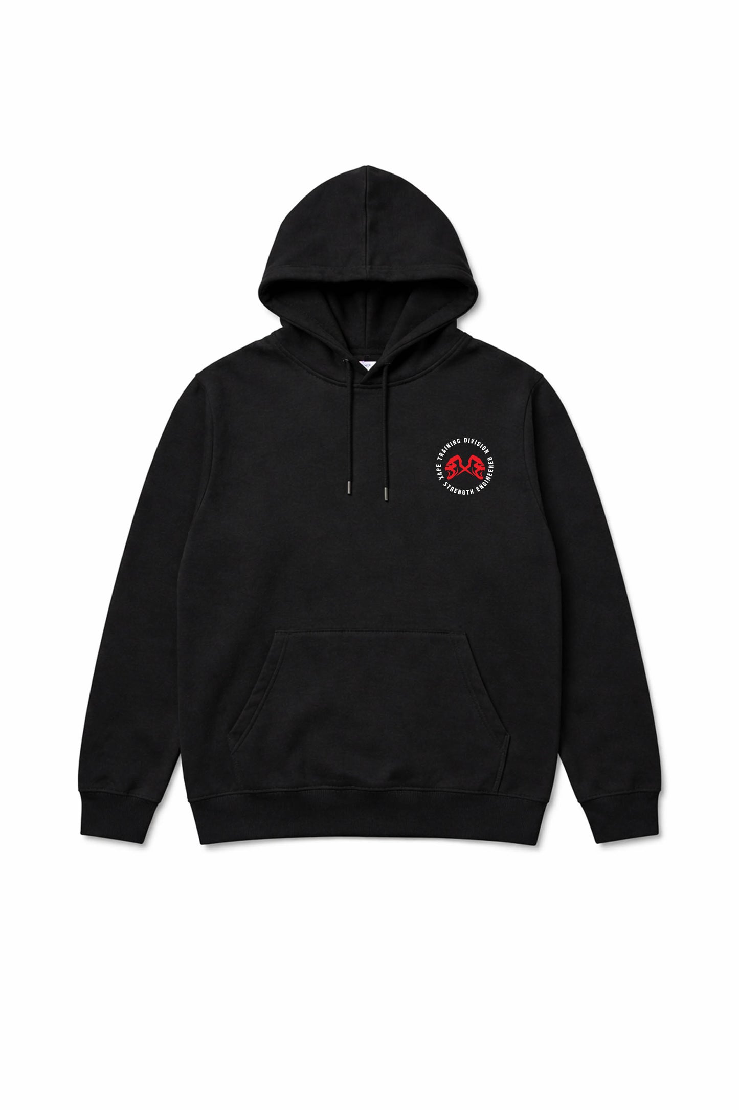 XAPE Training Division String Hoodie - Black