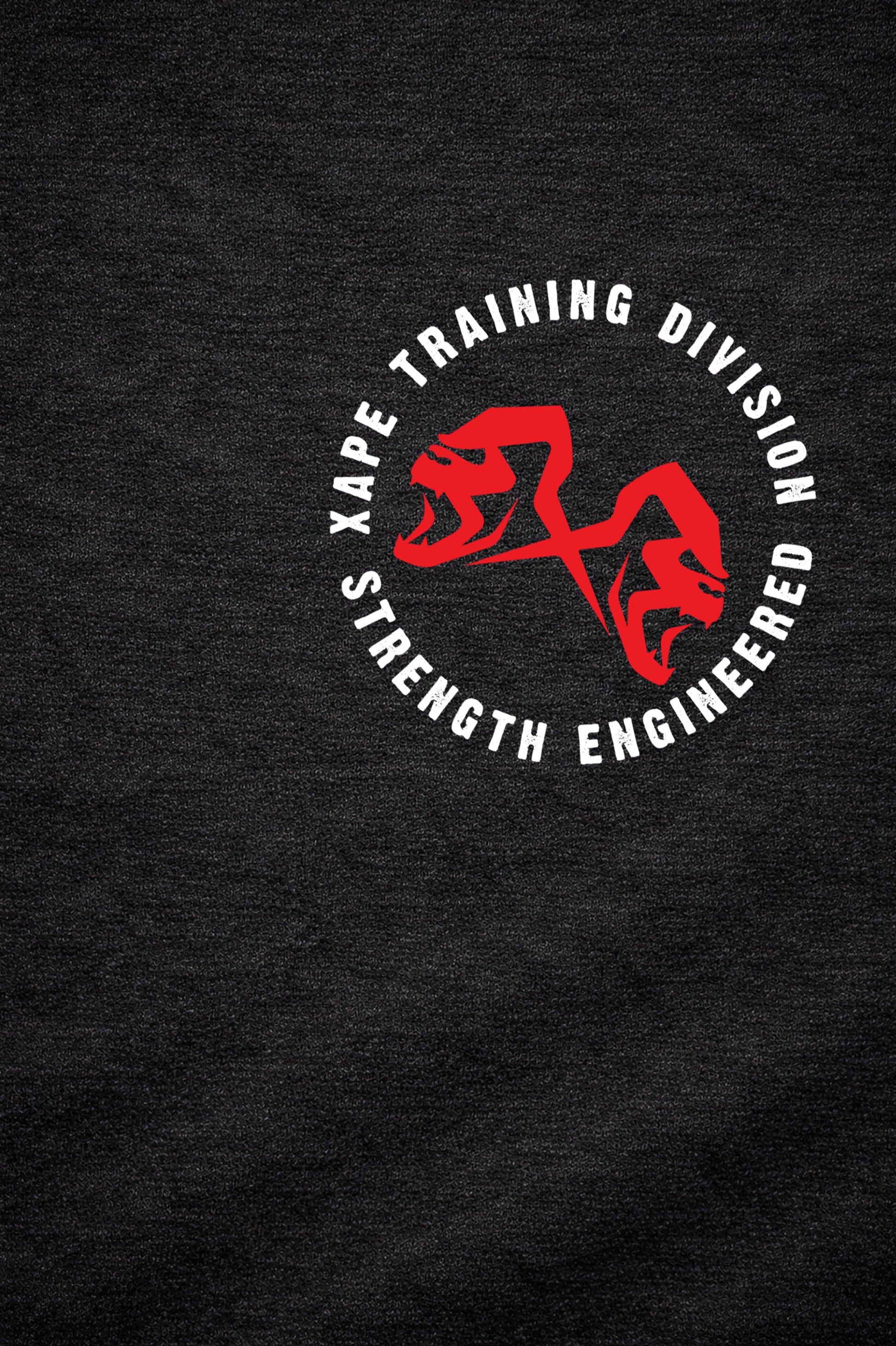 XAPE Training Division String Hoodie - Black