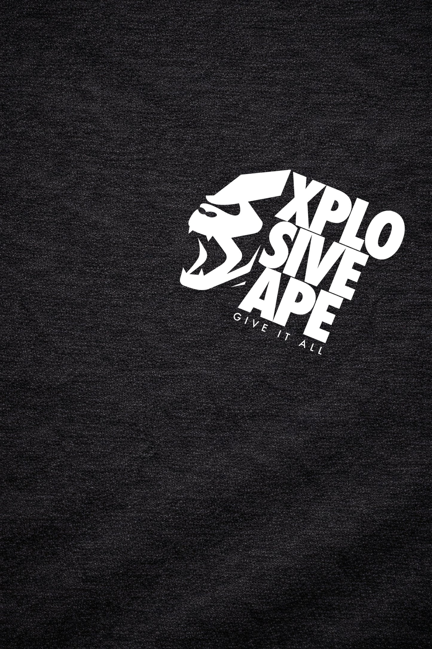 XAPE Ultimate Ape V2 String Hoodie - Black