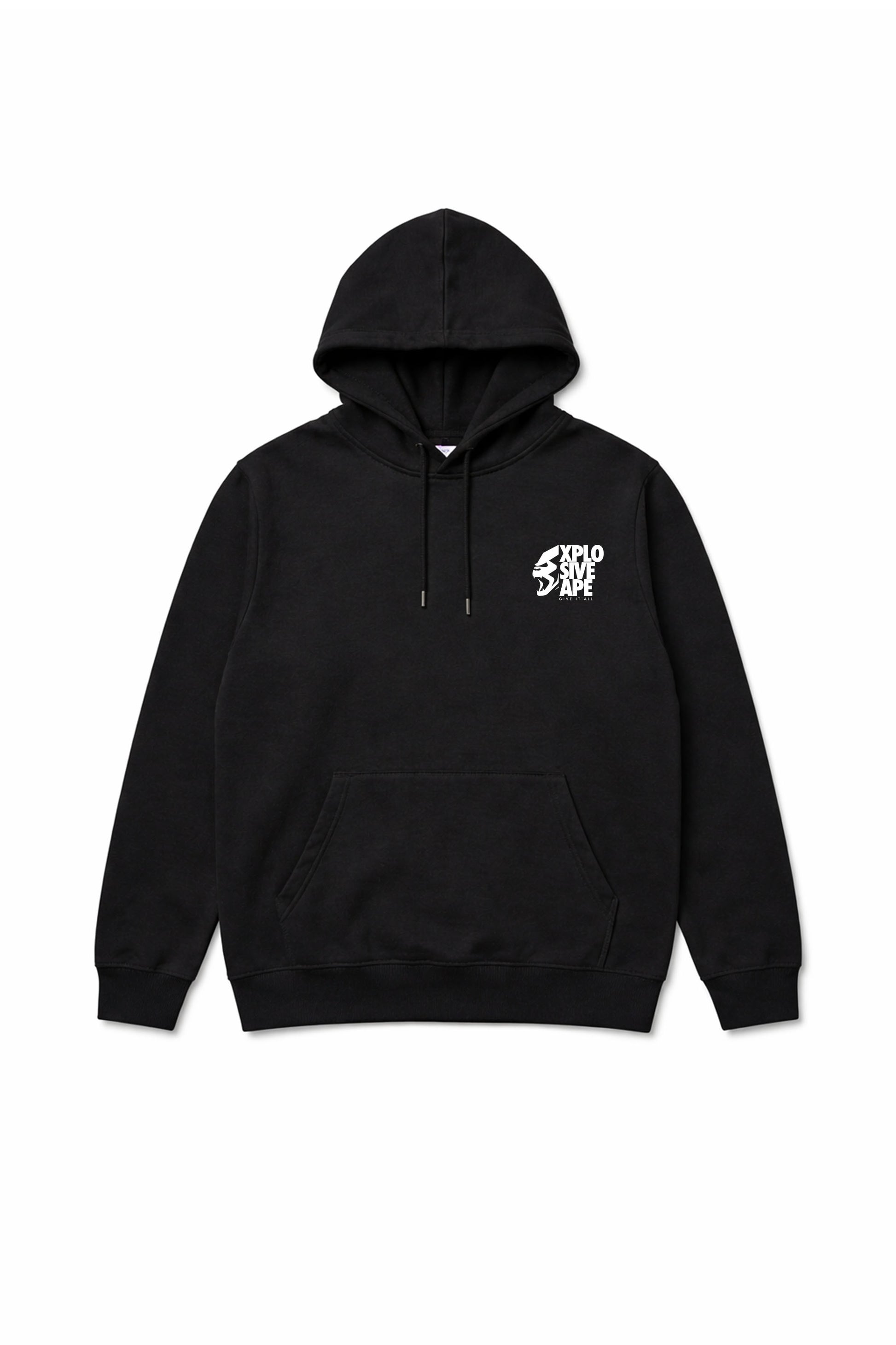 XAPE Ultimate Ape V2 String Hoodie - Black