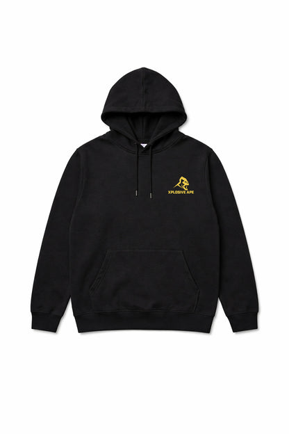 XAPE Unbreakable V2 String Hoodie - Black
