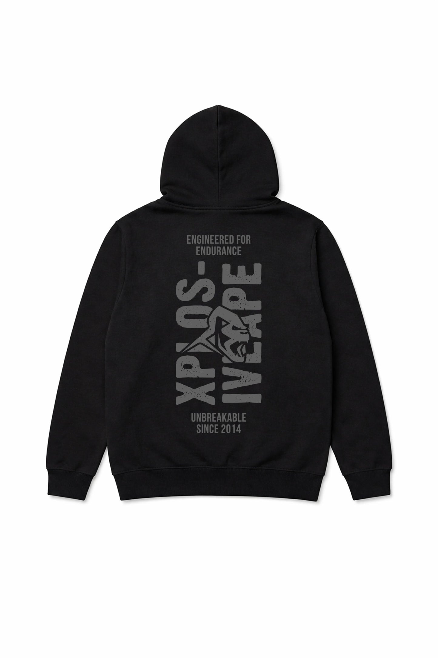 XAPE Unbreakable String Hoodie - Black