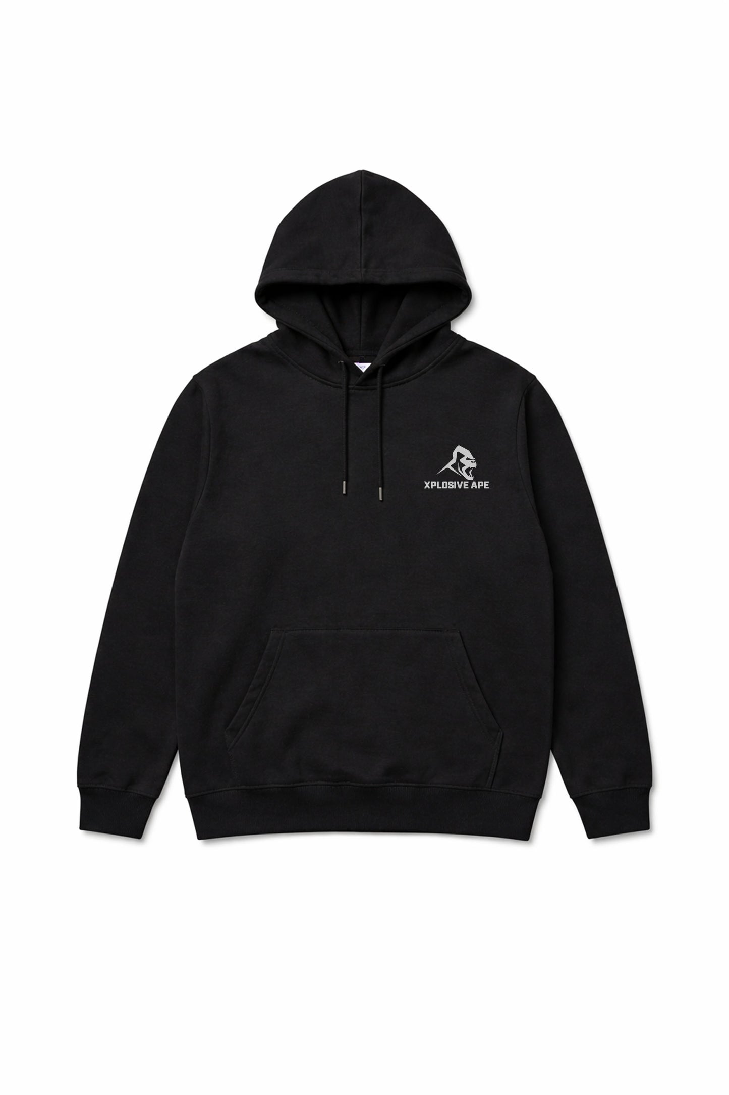 XAPE Uncrackable String Hoodie - Black